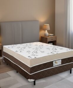 Cama Box Casal Ortopédica D33 138x188x60 Ortobello - Suporta até 250kg