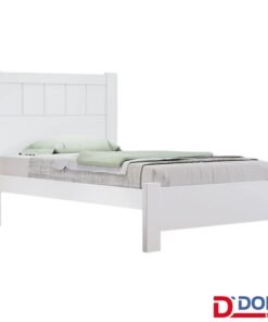 Cama Solteiro Primícia Branco 100% MDF Larg. 1.03m - D Doro