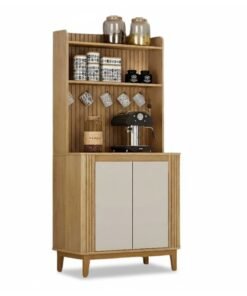 Cantinho do Café Mantiqueira Cinamomo/Off C/ 2 Portas Larg. 0.70m - Valdemóveis
