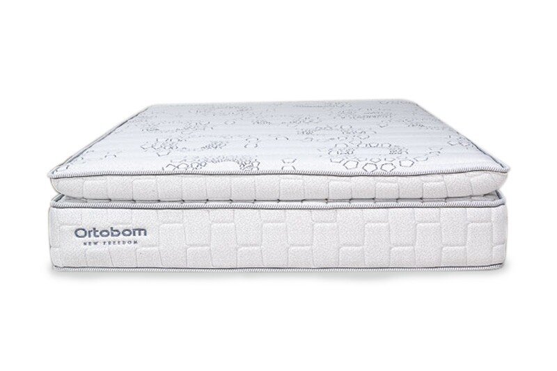 Colchão Casal New Freedom 138x188x32 Molas Ensacadas Pocket Espuma Viscoelástica D33 - Ortobom - Imagem 2