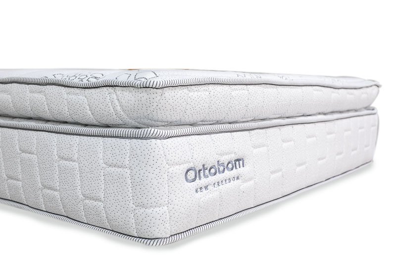 Colchão Casal New Freedom 138x188x32 Molas Ensacadas Pocket Espuma Viscoelástica D33 - Ortobom - Imagem 3