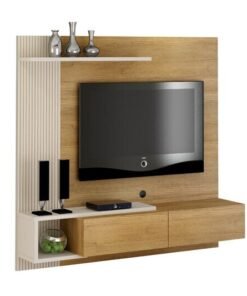 Home Suspenso Los Angeles Cinamomo/Off TV até 60 Polegadas Larg. 1.60m - Valdemóveis