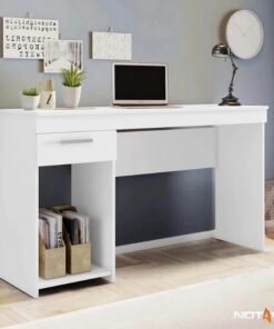 Mesa Office NT 2070 Larg. 1.08m Branco Notável