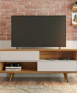 Rack Bancada NT 1180 Freijó/Off TV até 50 Polegadas Larg.1.35m - Notável