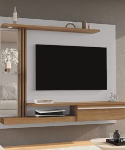 Painel até 55" Denver Off White/Cinamomo – BECHARA