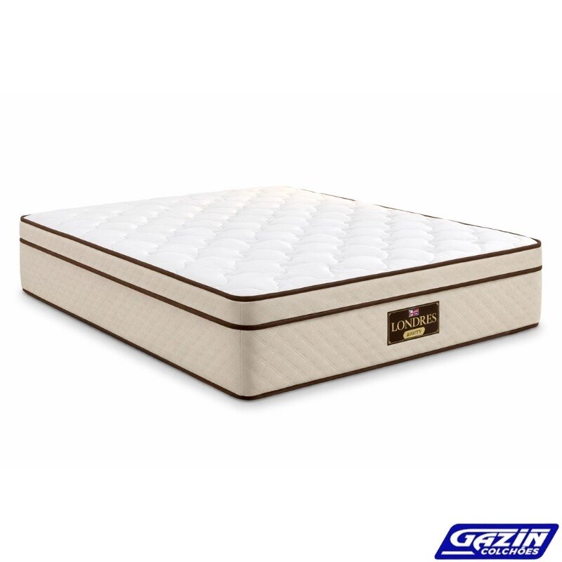 Colchão Queen Londres 158x198x32 Molas BlueWave - Gazin