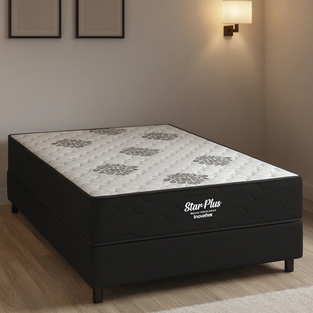 Colchão Casal Confort Premium Ortopédico D28 - 138x188x18