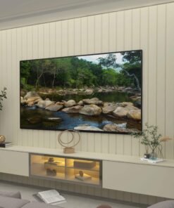Home Suspenso até 85" Majestade 230 Off White com Nicho Luminare Off White - GELIUS