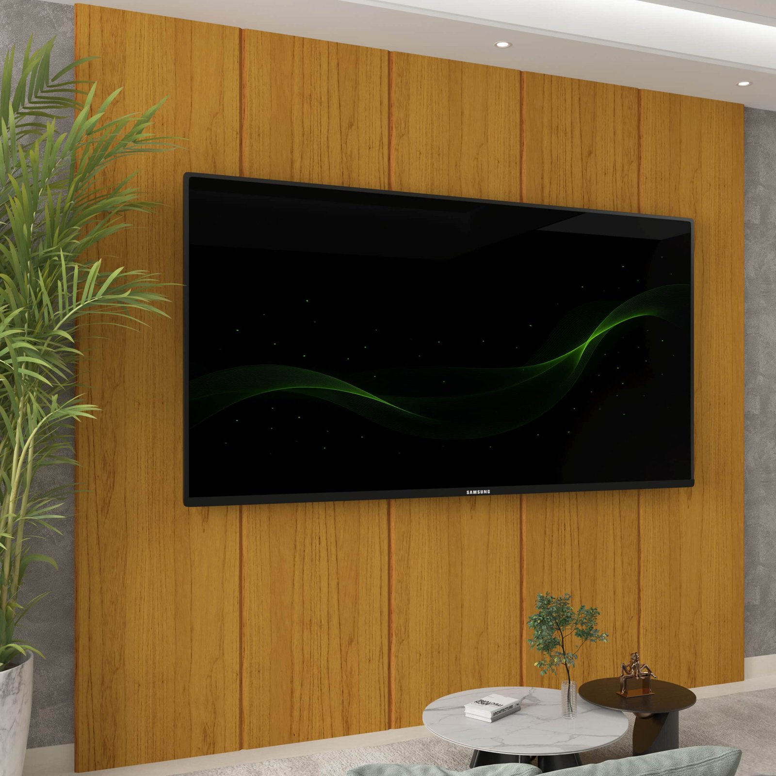 Painel até 85" Realce 2,225 m Naturale - GELIUS - Imagem 3