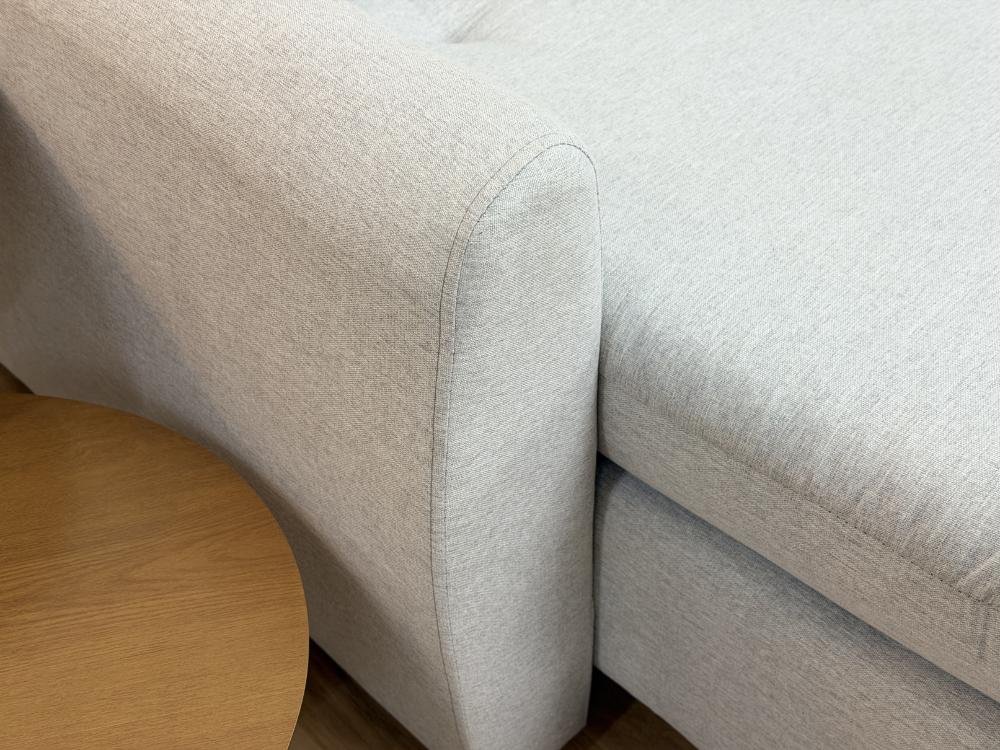 Sofá Cama Retrátil Reclinável Amaranto 2.70m 3 Módulos 80 - Cinza Linho - Imagem 8