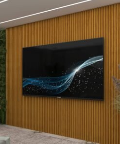Painel até 85" Supremo Ripado 218 Naturale - GELIUS
