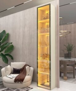 Cristaleira Torre Luminare Reflect Off White - GELIUS