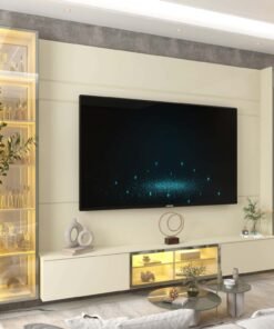 Home Suspenso até 85″ Luminare Reflecta com Duas Torres 293 Off White – GELIUS (ESPECIAL)