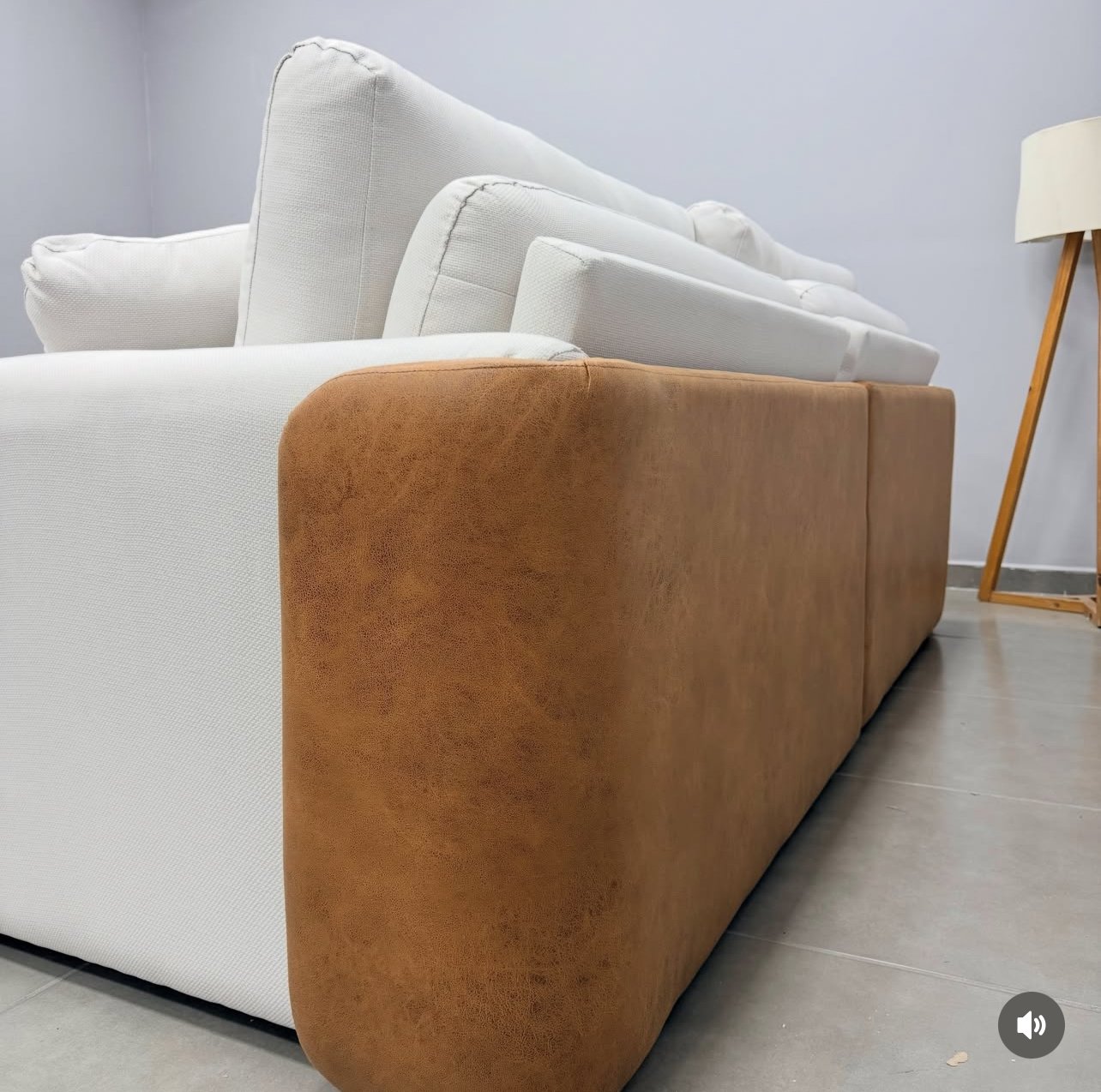 Sofá Cama Organ em Linhão 230cm com Molas Ensacadas Retrátil 4 Lugares Dora Bela - Imagem 2