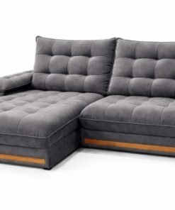 Estofado Retratil Reclinavel Barcelona 250 2x100 mais Braco 25cm - Idealle