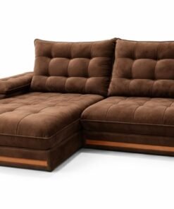 Estofado Retratil Reclinavel Barcelona 210 2x80 mais Braço 25cm Idealle